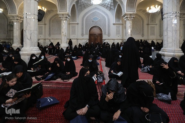 مراسم ترحیم آیت‌الله فاطمی‌نیا