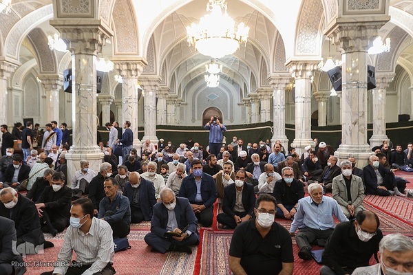 مراسم ترحیم آیت‌الله فاطمی‌نیا