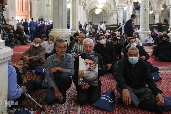 مراسم ترحیم آیت‌الله فاطمی‌نیا