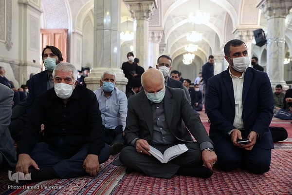 مراسم ترحیم آیت‌الله فاطمی‌نیا