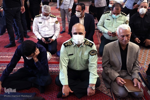 مراسم ترحیم آیت‌الله فاطمی‌نیا