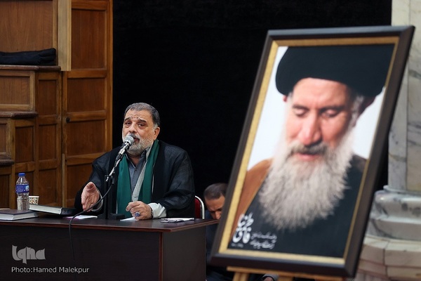 مراسم ترحیم آیت‌الله فاطمی‌نیا