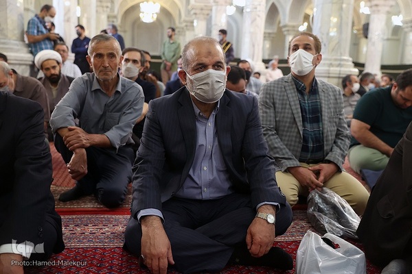 مراسم ترحیم آیت‌الله فاطمی‌نیا