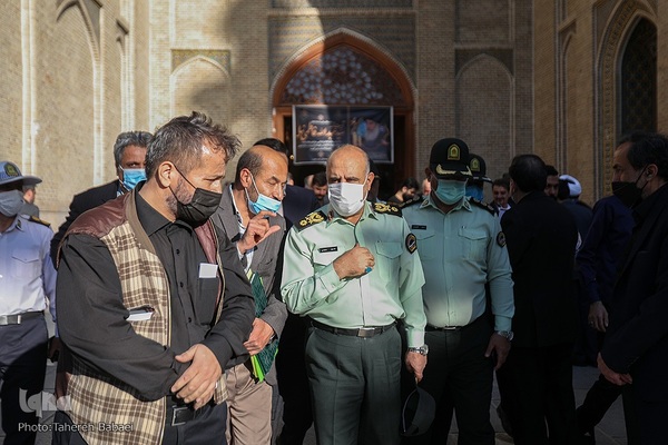 مراسم ترحیم آیت‌الله فاطمی‌نیا