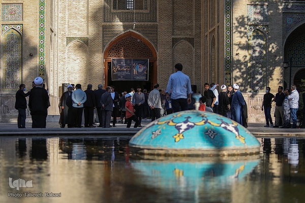 مراسم ترحیم آیت‌الله فاطمی‌نیا