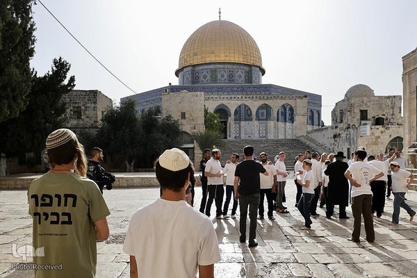 یورش شهرک نشینان صهیونیست به مسجد الاقصی