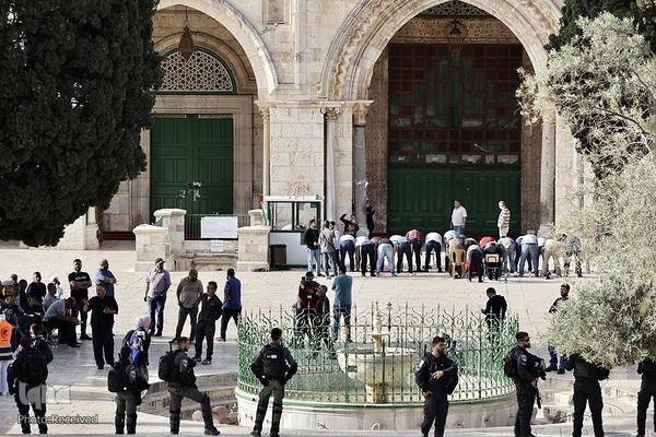 یورش شهرک نشینان صهیونیست به مسجد الاقصی