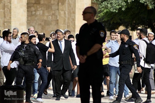 یورش شهرک نشینان صهیونیست به مسجد الاقصی