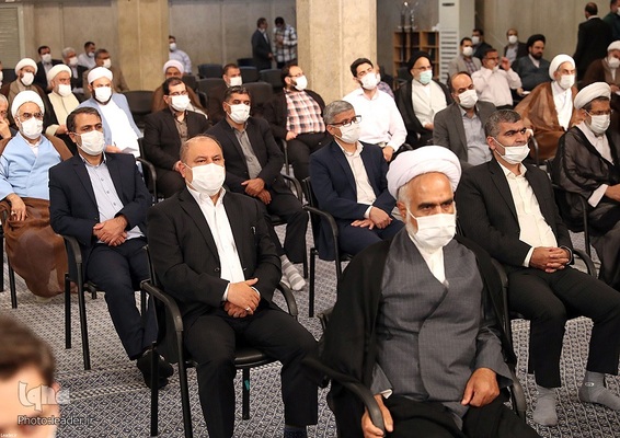 دیدار کارگزاران حج با رهبر انقلاب