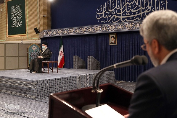 دیدار کارگزاران حج با رهبر انقلاب