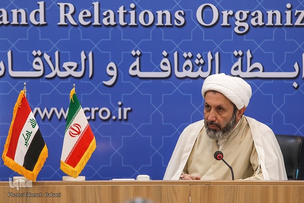 دیدار حجت‌الاسلام والمسلمین ایمانی‌پور، با وزیر فرهنگ، گردشگری و آثار باستانی عراق