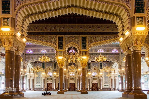 مسجد جامع «ملت» بزرگترین مسجد یمن در صنعا، پایتخت این کشور