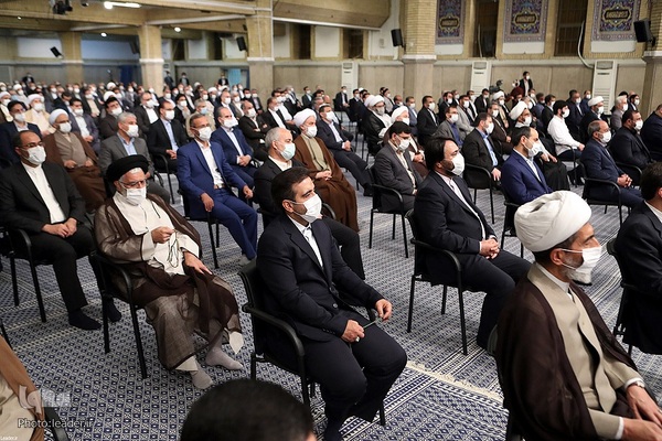 دیدار رئیس و مسئولان قوه قضائیه با رهبر انقلاب