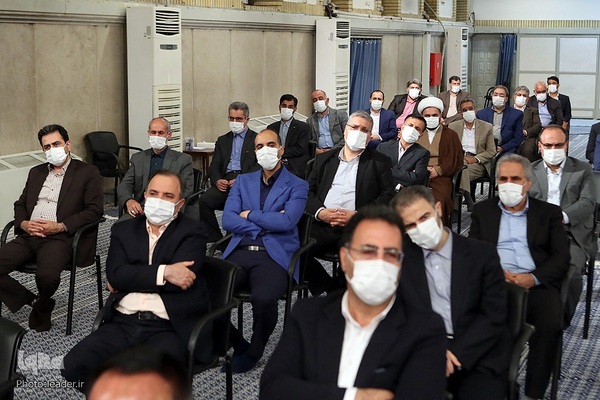 دیدار رئیس و مسئولان قوه قضائیه با رهبر انقلاب