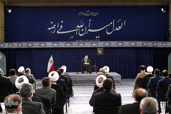 دیدار رئیس و مسئولان قوه قضائیه با رهبر انقلاب