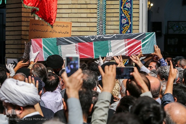 تشییع پیکر بانو «کونیکو یامامورا»