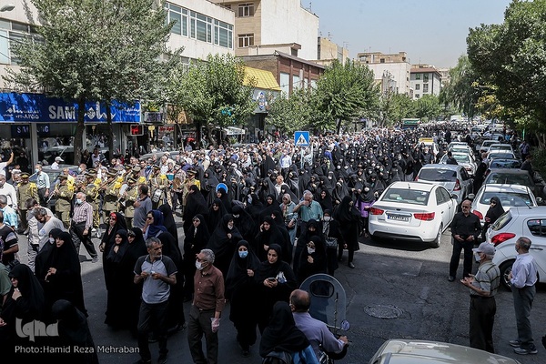 تشییع پیکر بانو «کونیکو یامامورا»