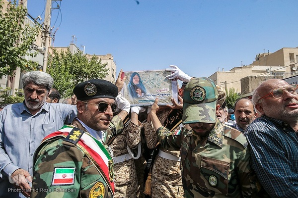 تشییع پیکر بانو «کونیکو یامامورا»