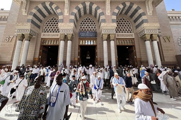 آخرین روز های حضور حاجیان در مسجد النبی قبل از احرام