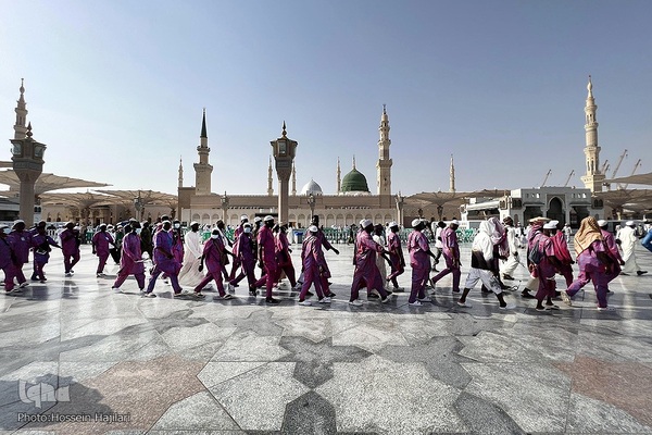 آخرین روز های حضور حاجیان در مسجد النبی قبل از احرام