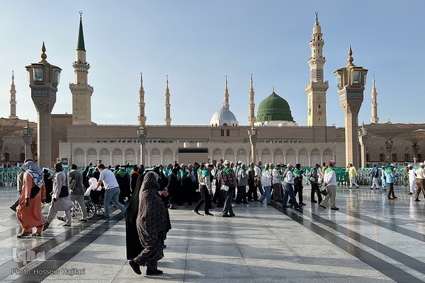 آخرین روز های حضور حاجیان در مسجد النبی قبل از احرام