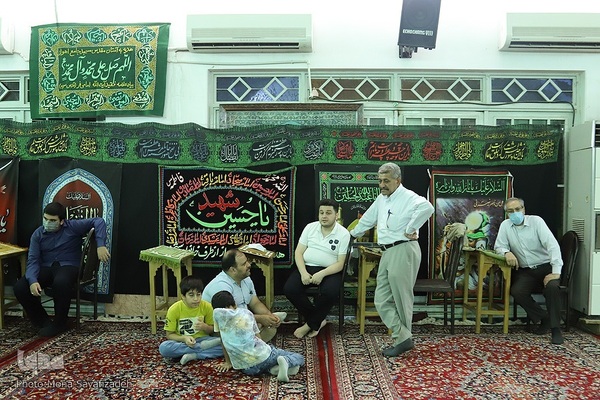 دوباره تکیه‌های غم برپا شد