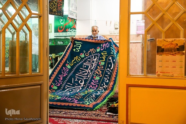 دوباره تکیه‌های غم برپا شد