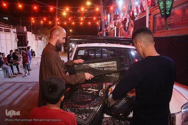 دوباره تکیه‌های غم برپا شد