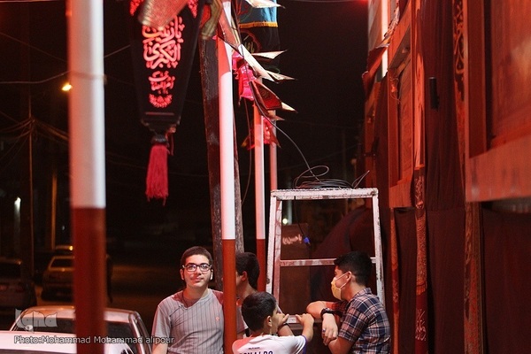 دوباره تکیه‌های غم برپا شد