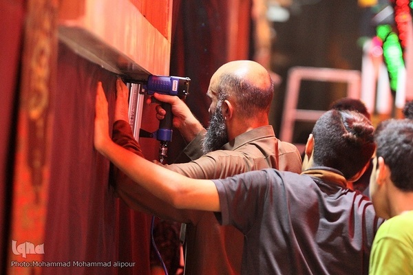 دوباره تکیه‌های غم برپا شد