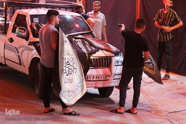 دوباره تکیه‌های غم برپا شد