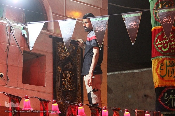 دوباره تکیه‌های غم برپا شد