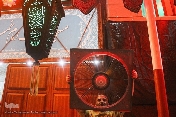 دوباره تکیه‌های غم برپا شد