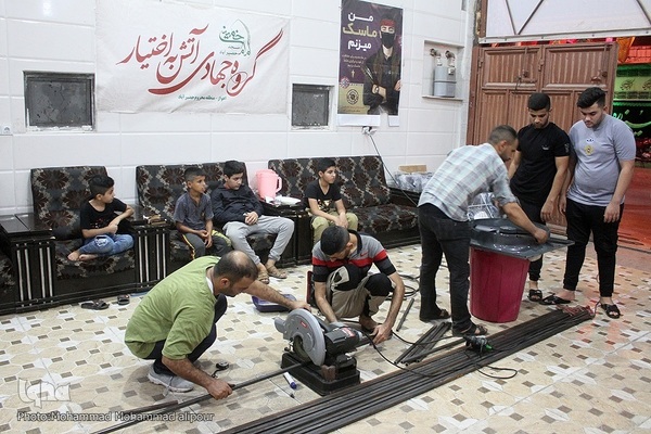 دوباره تکیه‌های غم برپا شد