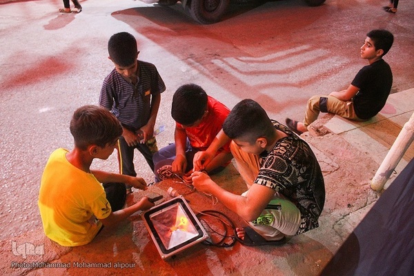 دوباره تکیه‌های غم برپا شد