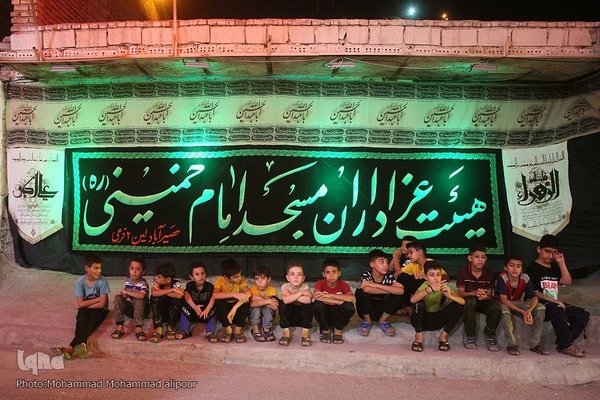 دوباره تکیه‌های غم برپا شد