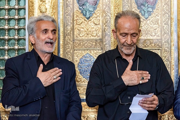 شال اندازی ذاکرین اهل بیت (ع) در کرج