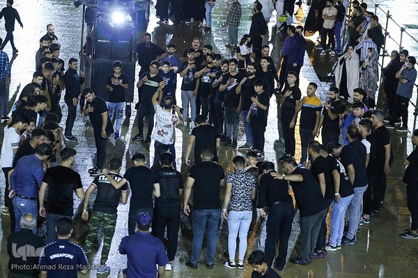 شب اول محرم در حرم شاهچراغ (ع)‎‎