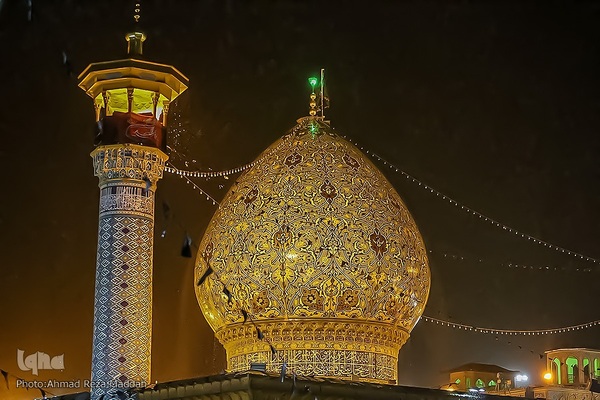 شب اول محرم در حرم شاهچراغ (ع)‎‎