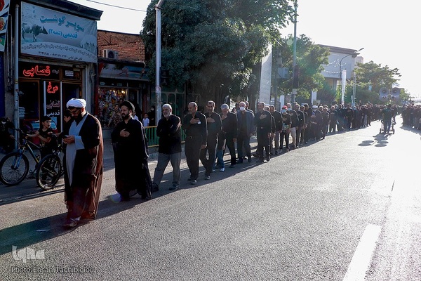دسته عزاداری هیئت رزمندگان اسلام شهر زنجان