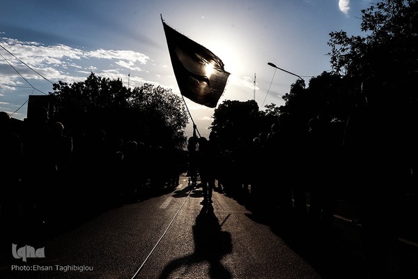 دسته عزاداری هیئت رزمندگان اسلام شهر زنجان