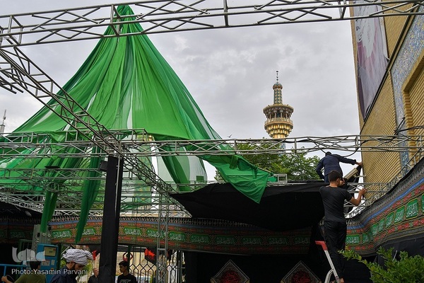 مشهدالرضا در سوگ امام حسین (ع)