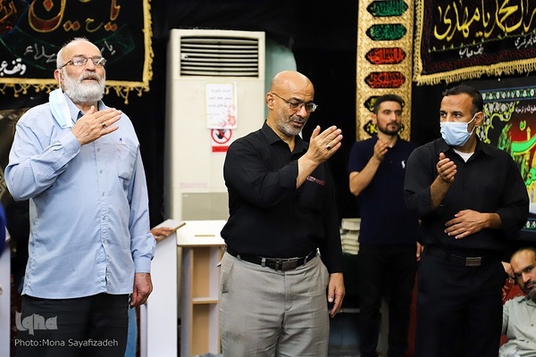 مراسم عزاداری شب سوم ماه محرم در عباسیه اهواز