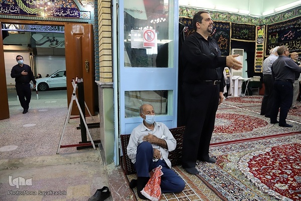 مراسم عزاداری شب سوم ماه محرم در عباسیه اهواز