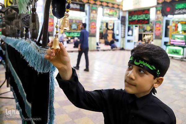 مراسم عزاداری شب سوم ماه محرم در عباسیه اهواز