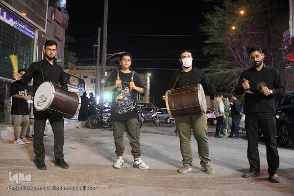 سوگواری مردم اهواز در شب ‌ها‌ی محرم