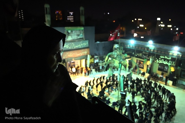 مراسم سینه‌زنی بوشهری در مسجد امام سجاد(ع) اهواز