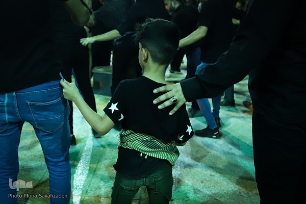 مراسم سینه‌زنی بوشهری در مسجد امام سجاد(ع) اهواز