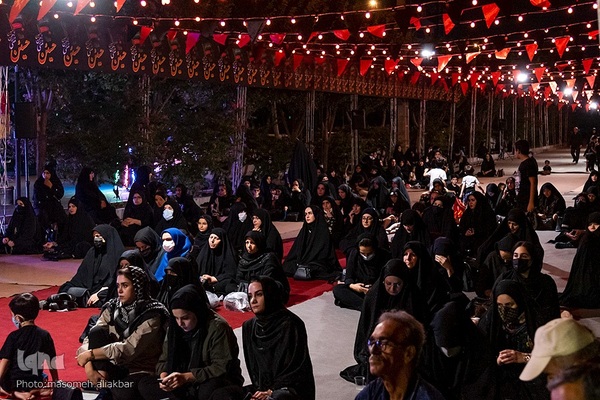 حسینیه ایران؛ عزاداری شب پنجم محرم‎‎