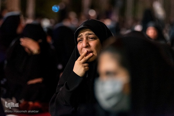 حسینیه ایران؛ عزاداری شب پنجم محرم‎‎